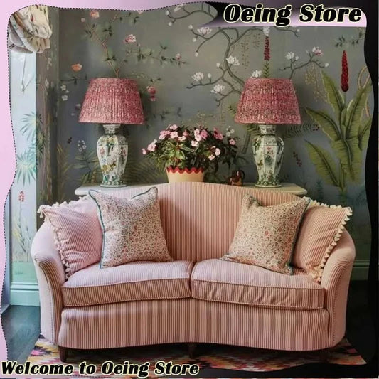 Floor Double Living Room Sofas Armrest Comfortable Romantic Design Sofa Luxury Puff Meuble De Salon Furniture Accessories