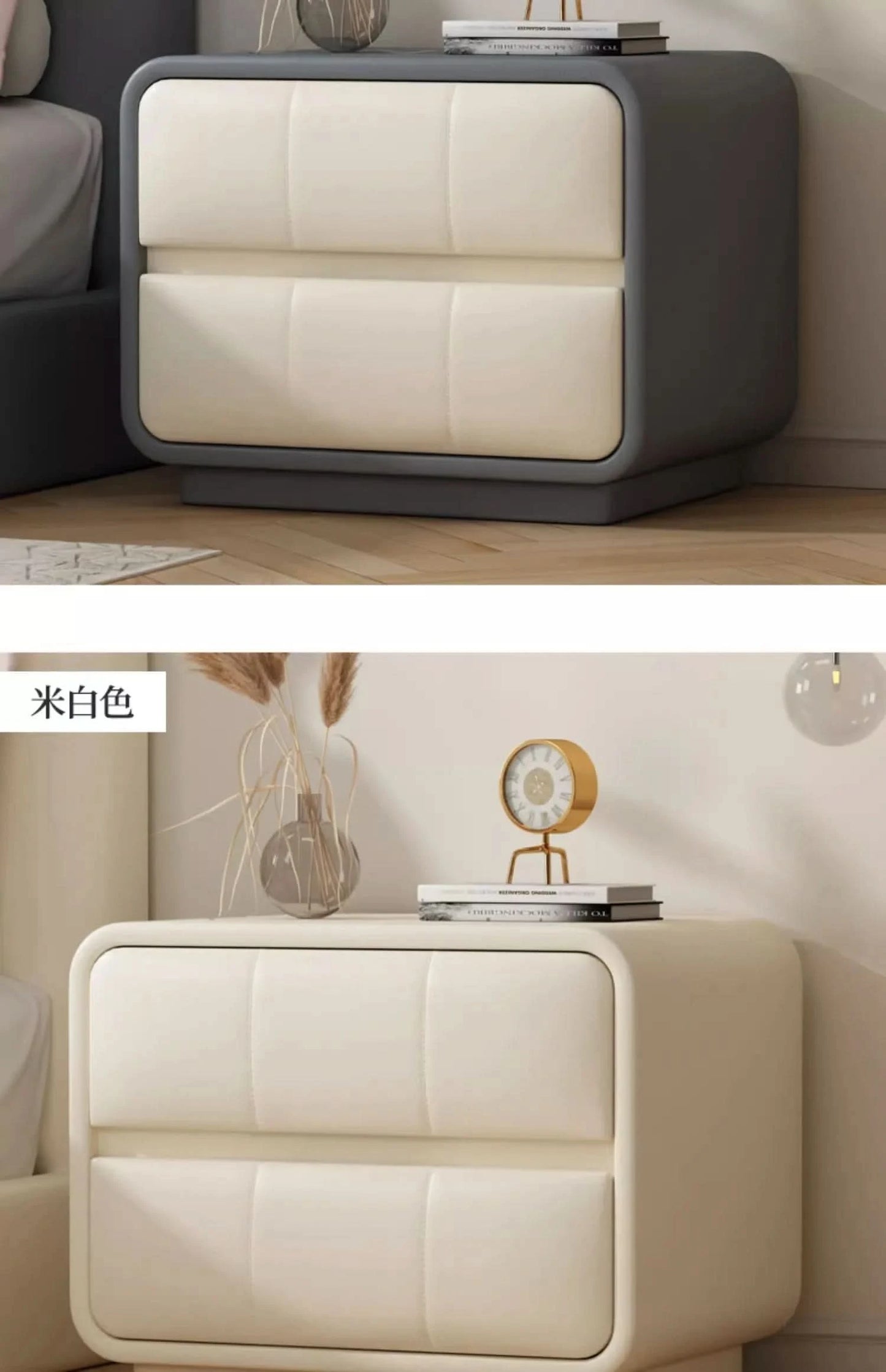 Children's Room Bedside Cabinet Free-Standing Wooden Storage Table Small Side Organizer for Bedroom Balcony