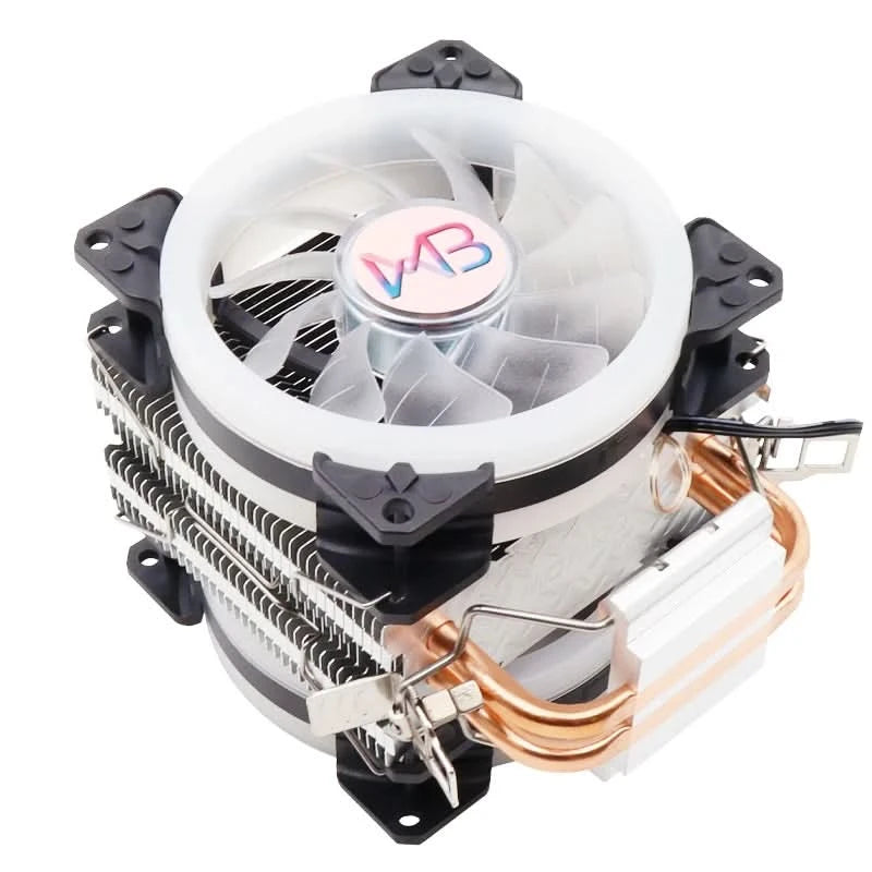 Wovibo Ventilador de Refrigeração da CPU, para Intel 775, 1150, 1151, 1155, 1200,1700, 2011, X79, X99, AM4, AM5 Radiador