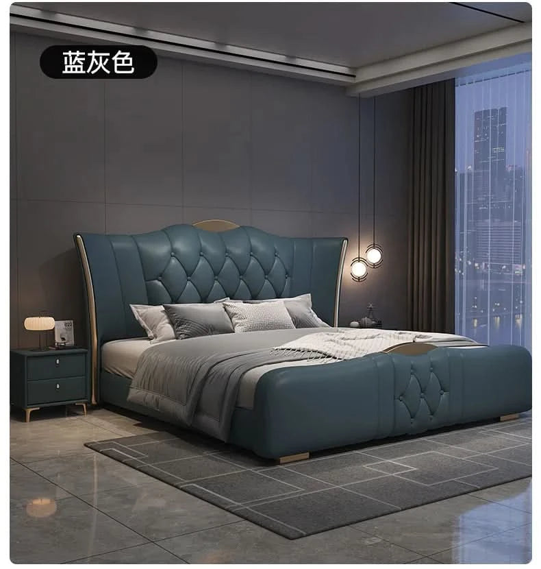 Bedgeraamte & Frames Bedframes Queen Size With Mattress Bed 180x200cm King Size Single Bed Base Modern Bedroom Set Furniture
