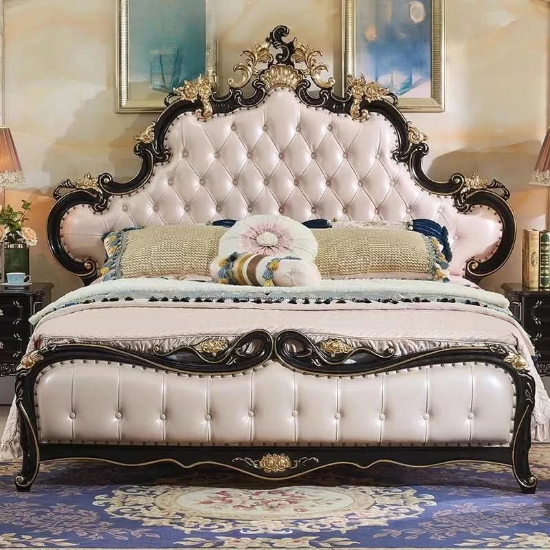 Unique Designer Wedding Bed High Quality Modern Style Storage Organizer Comfortable Twin Size Bedroom Furniture with Soft Fabric
