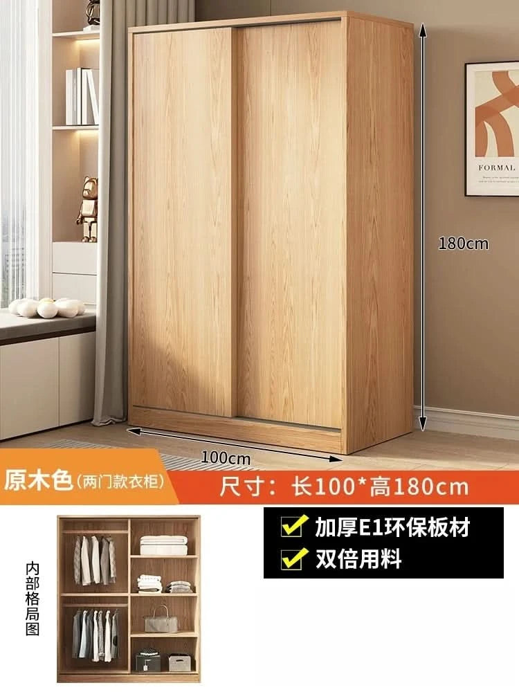 ZEco White Design Wardrobes Organizer Sliding New Bedroom Closet Wardrobe Cabinets Storage Shelf Armoires De Chambre FurnitureZ
