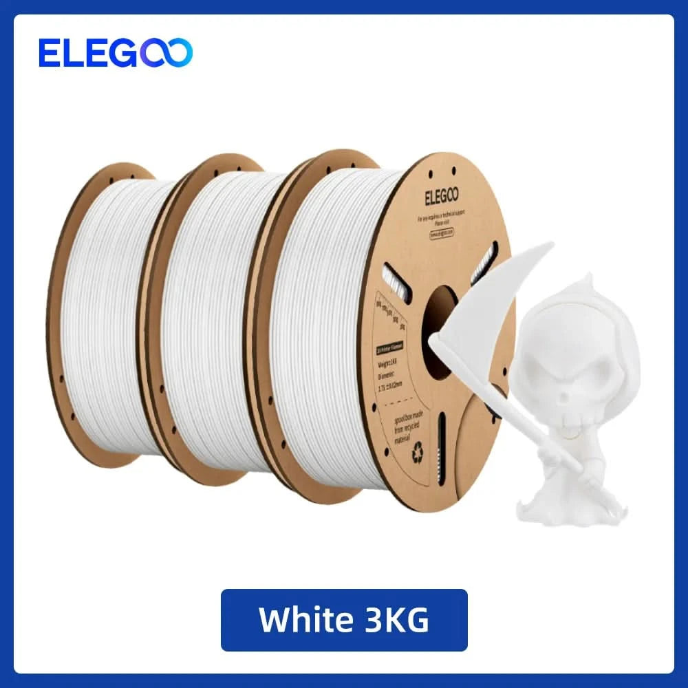 ELEGOO 1.75mm PLA Filament 1kg Plastic 3D PLA for 3D Printer Consumables Material for FDM 3D Printer NEPTUNE 3 PRO