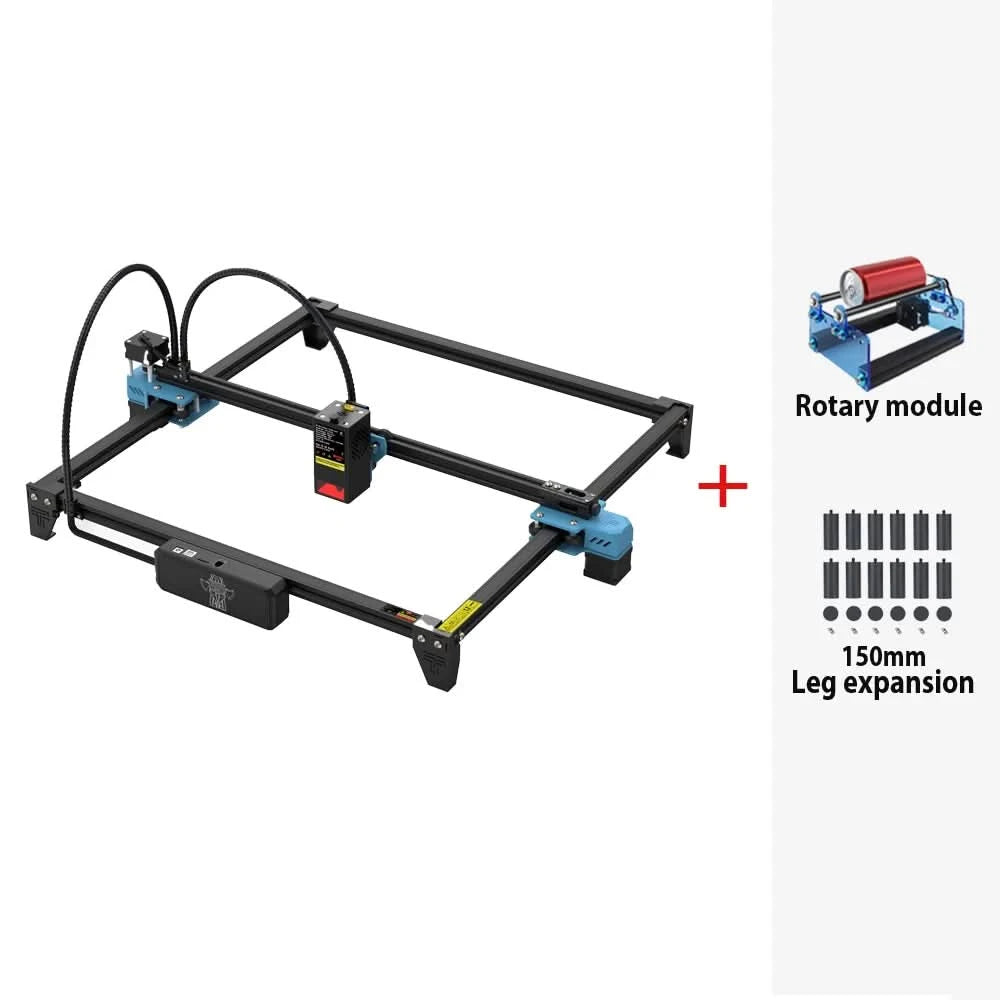 Twotrees TTS-20 Pro Metal Laser Engraving Machine WiFi Offline Control 20W Blue Light CNC Cutting Machine Laser Marking Machine