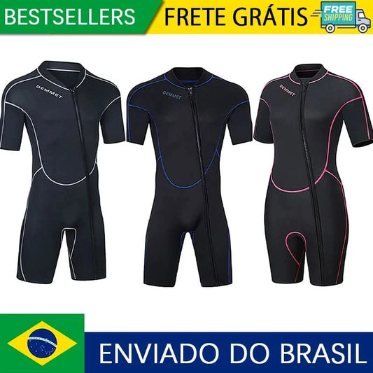 Scuba wetsuit 1.5MM-3MM One-piece neoprene Men Women Full Body Wetsuit Sunscreen White Warm Swimsuit Swimming Surfing Snorkeling