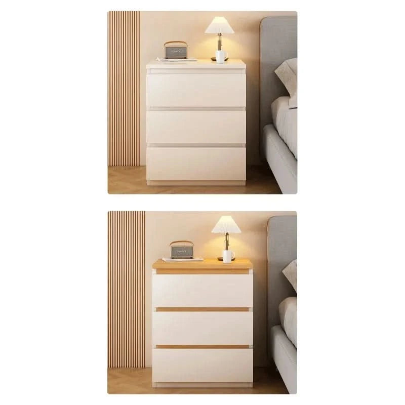 Bedside table Bedroom Home Modern simple bedroom Simple heightening Bedside small cabinet Storage drawer cabinet