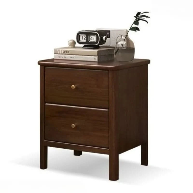 Simple Wooden Art Bedside Table Nordic Style Drawer Type Living Room Storage Cabinet Modern Multifunctional Bedroom Furniture