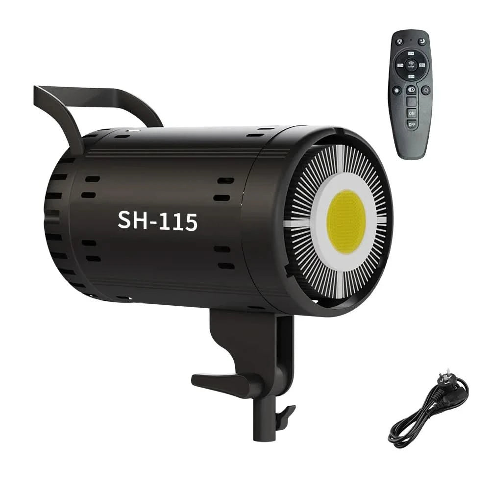 135W Fotografie-LED-COB-Videoleuchte, tageslichtbalancierte Sun Lamp für Porträt-, Blitz- und Studiozubehör, YouTube Live