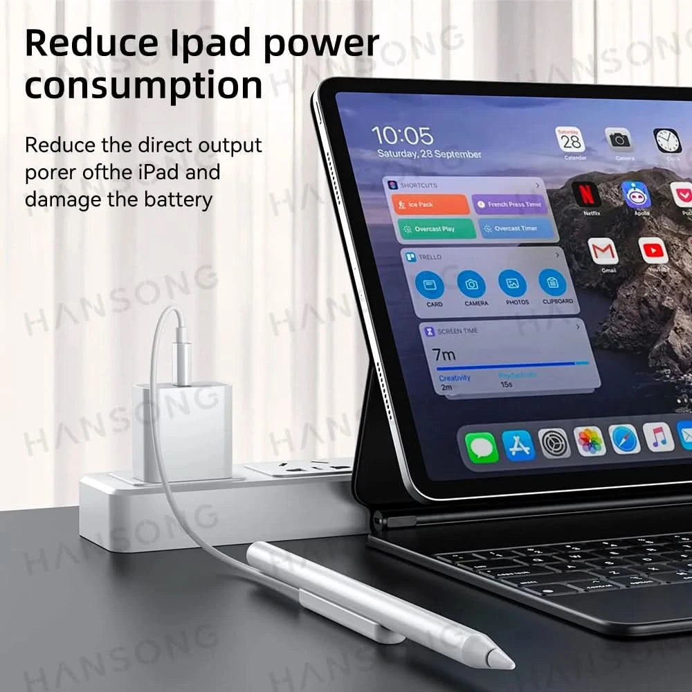 For Apple Pencil 2nd Generations Wireless Charger For Magnetic Charging iPad Pencil Charger Apple Pencil Accessories