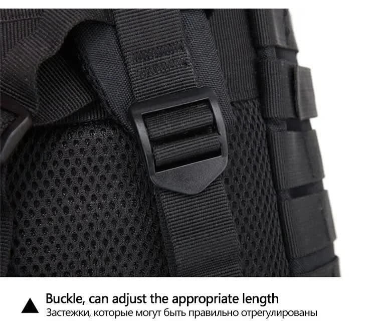 45L Man Hunting Tactical Backpacks Outdoor Traveling Trekking  Bags Outdoor 3P School Pack EDC Molle Pack for Hiking Bag
