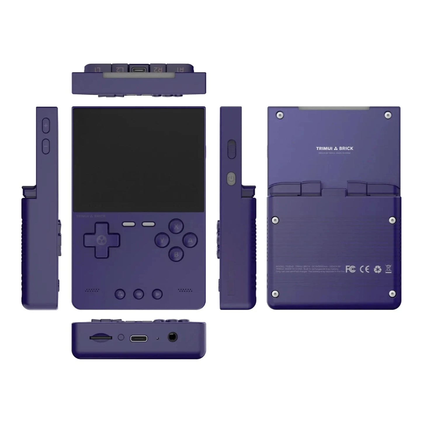 TRIMUI BRICK Handheld Game Console Portable Retro Video Player Game Console Linux System 3000mAh Long-life Battery LED Boy Gifts