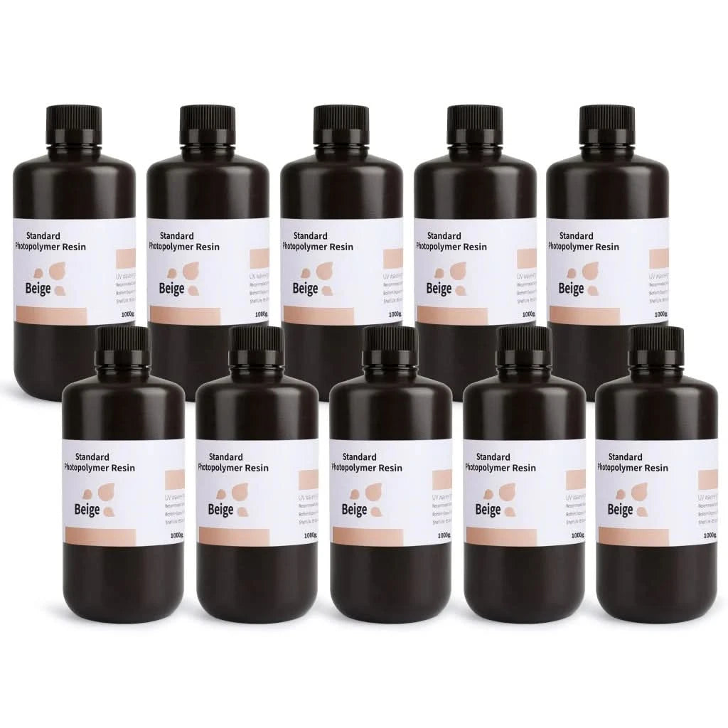 Elegoo 1KG/2KG/4KG UV Resin 2.0 For 3D Printer SATURN 3 ULTRA 3D Printing Material UV Resin Normal 1kg Liquid Bottle