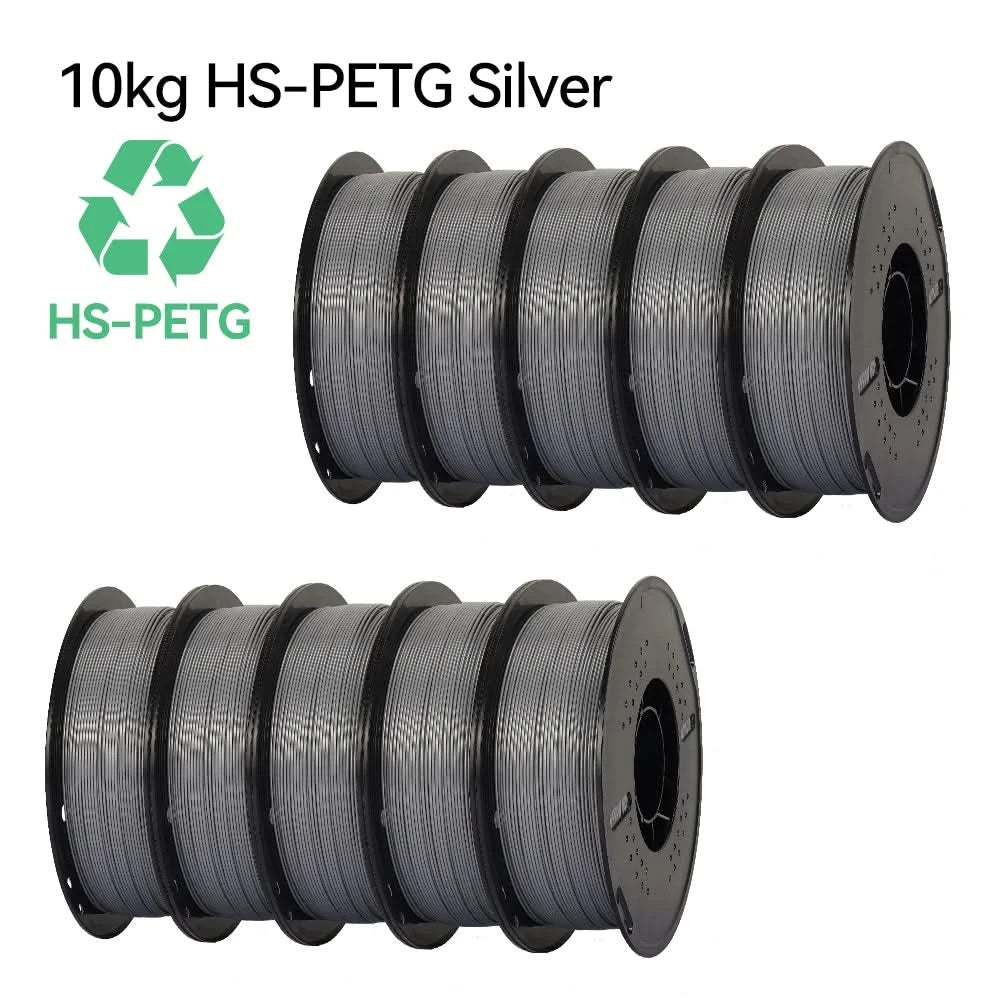 KINGROON Newest PETG HS-PETG 3D Printer Filament 1.75mm High Speed 3D Printinng Material Hyper PETG 5KG 10KG Mix Color ﻿
