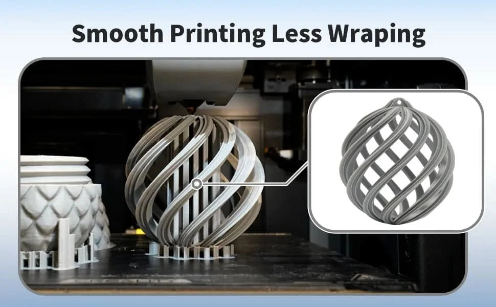 Conjure Filament PLA+ 1.75mm Dimensional Accuracy Low Shrinkage For 3D Printers