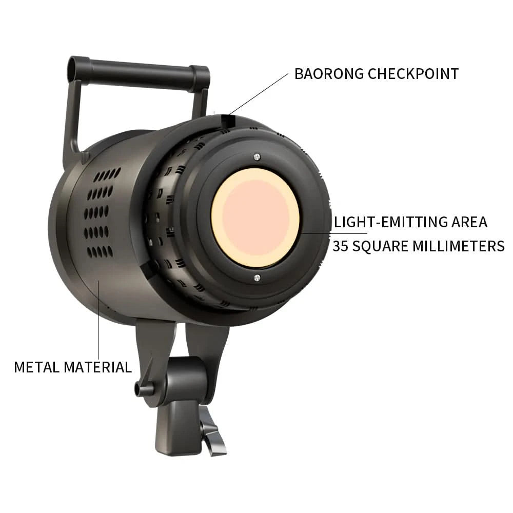 135W Fotografie LED Videoleuchte Tageslichtausgeglichene Sonnenlampe für Portraitblitz Studiozubehör Youtube Live