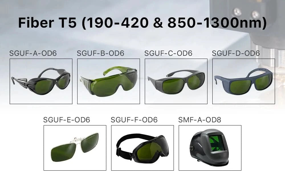 Cloudray 1064nm Style C OD6+ Laser Safety Goggles Protective Glasses Shield Protection Eyewear For YAG DPSS Fiber Laser