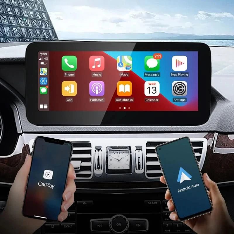 STWE New Car Multimedia Wireless Android AUTO CarPlay 10.25inch 12.3inch Screen For Mercedes Benz E Class W212 Car Video Players