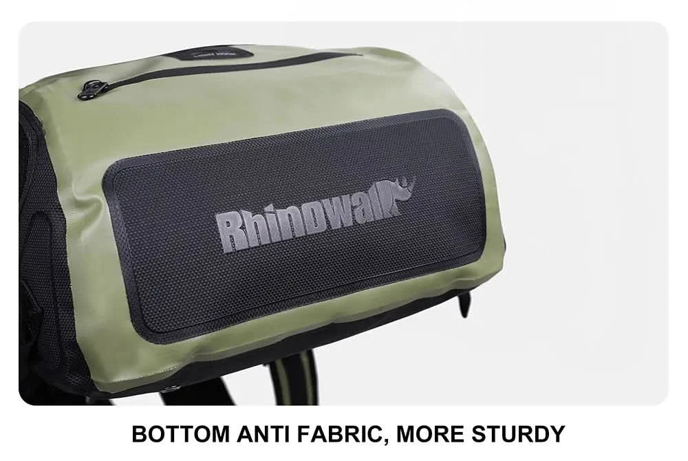 Rhinowalk Bike Pannier Bag 22L Fully Waterproof Trunk Bag Backback Capacity Multifunctional Rear Rack Cycling Bag Shoulder Bag