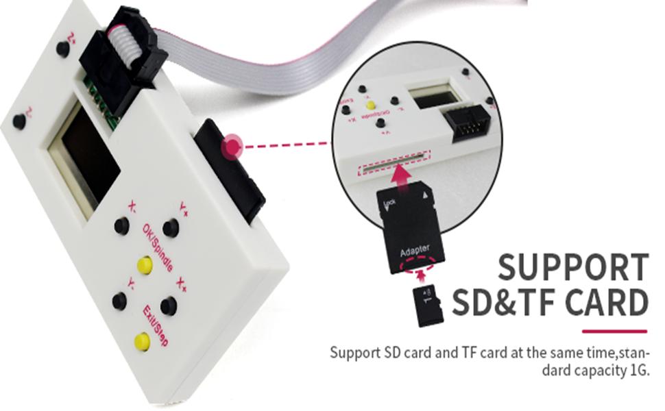 3018 Pro 3-Achsen-CNC-GRBL-Steuerung DIY Mini-Lasergravurfräsmaschine mit Not-Aus + Offline-Steuerung