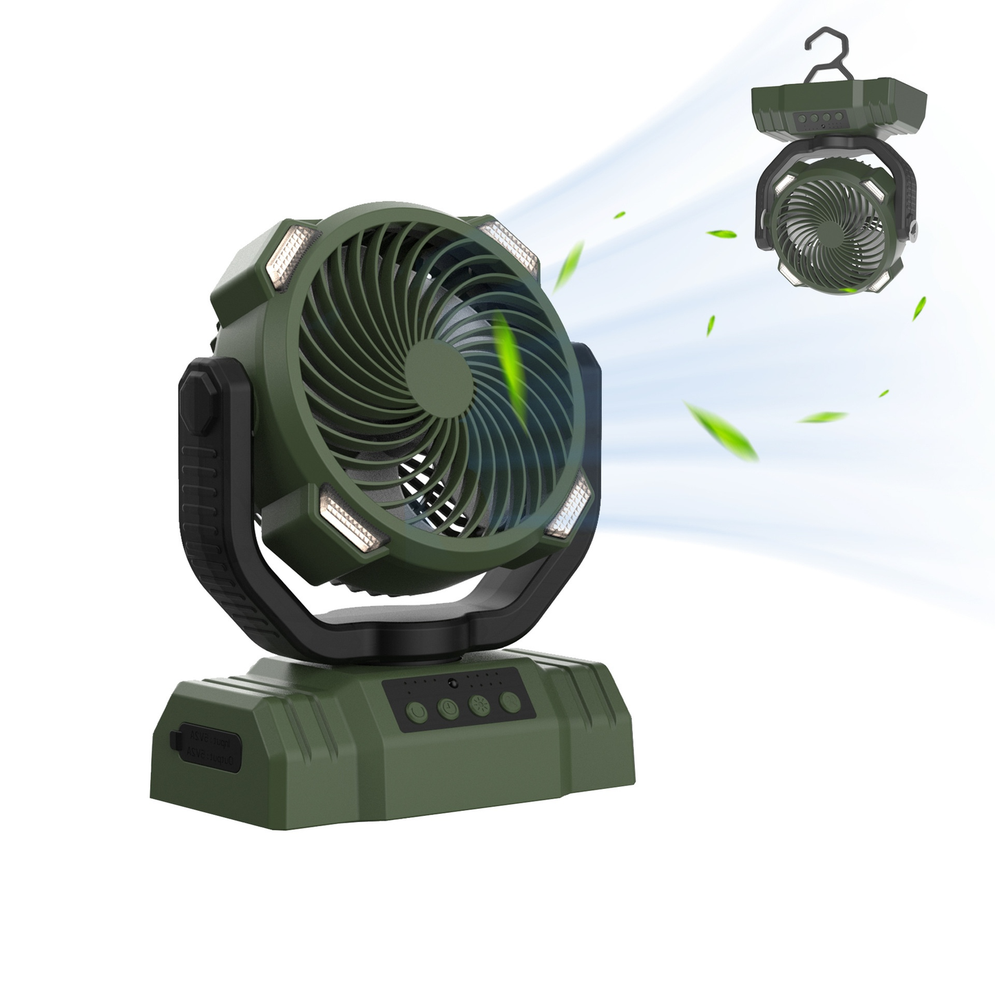 Outdoor Powerbank LED-Licht Camping-Ventilator