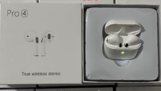 i80 TWS Bluetooth Earbuds with Wireless Charging in packaging, showcasing true wireless stereo design.