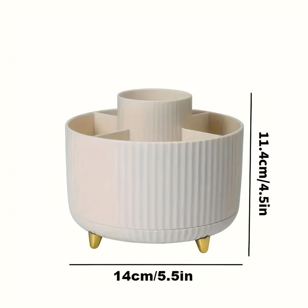 360° Rotating Makeup Cosmetics Organizer for Women